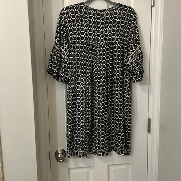 Max Studio London Black and White Patterned Women's dress small NWT Nordstrom - Picture 5 of 8